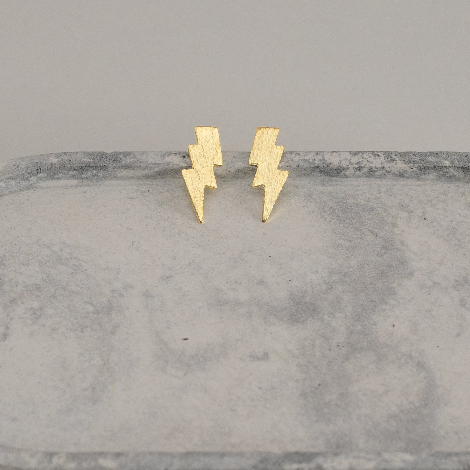 Aros Rayo Chapados en Oro o Plata