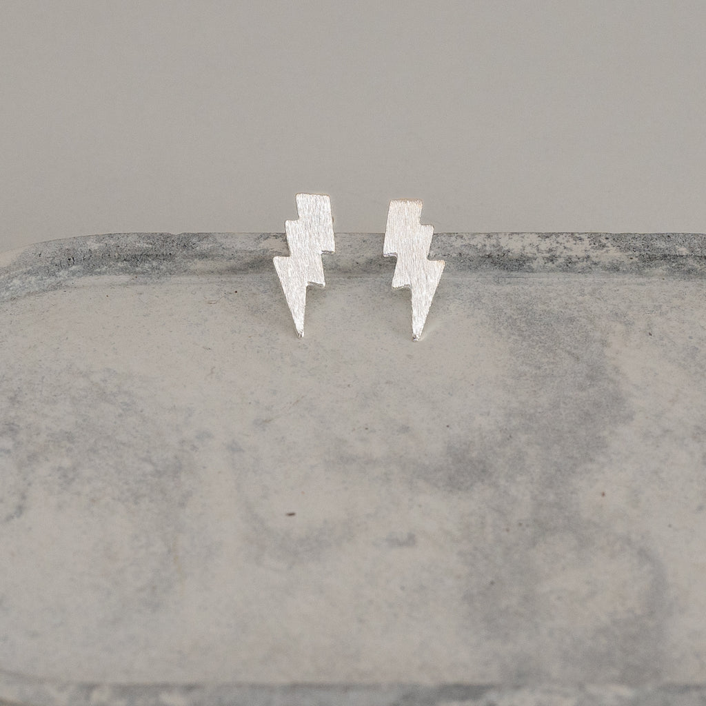 Aros Rayo Chapados en Oro o Plata