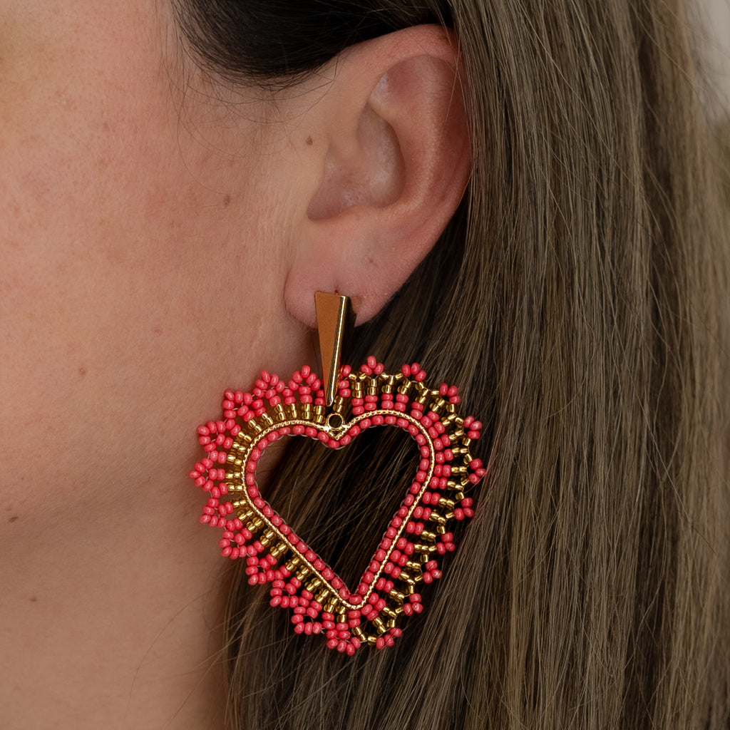 Aros Corazón de Fuego