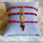 Pulseras de protección , puelseras rojas