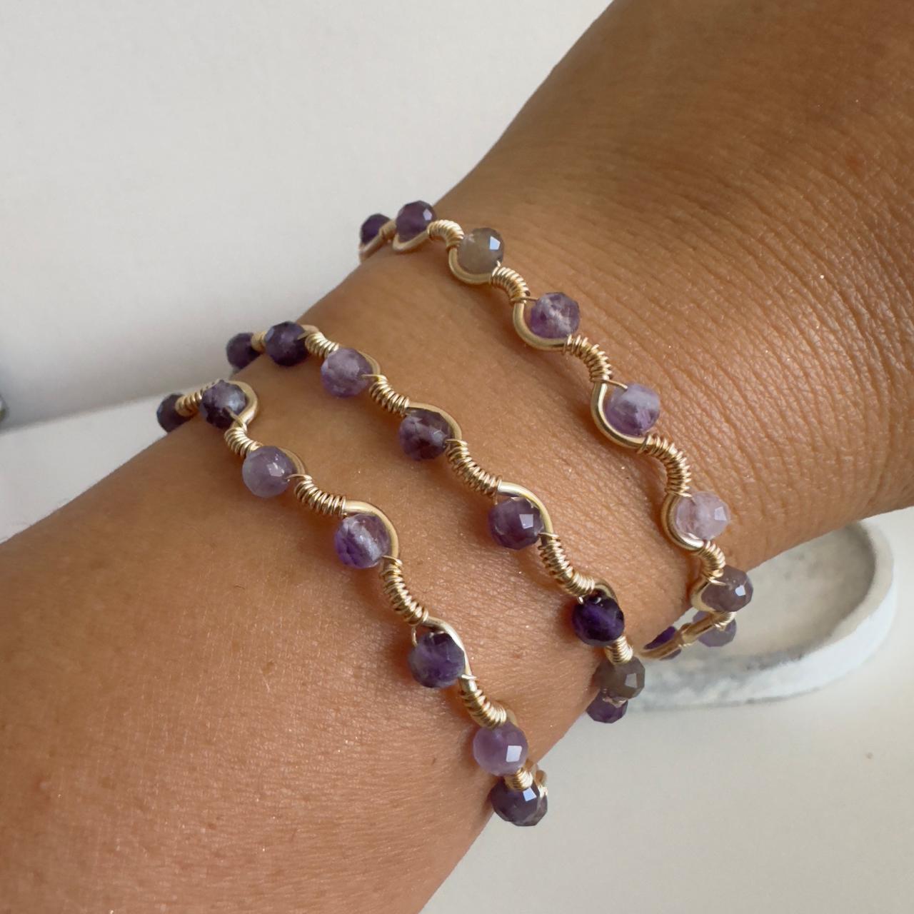 Brazalete de Amatista